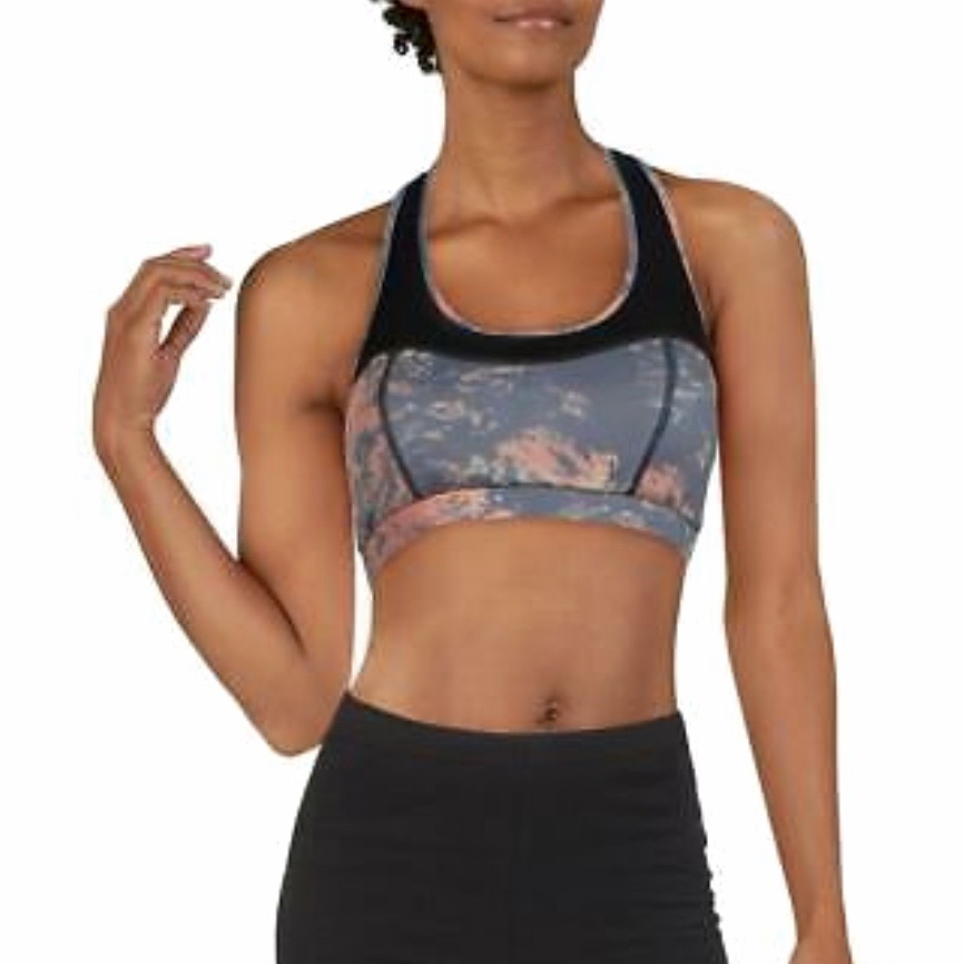 Vimmia Printed Brilliance Sports Bra Solaris Black Size Xl